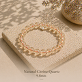 Natural Citrine Quartz - 9.8mm