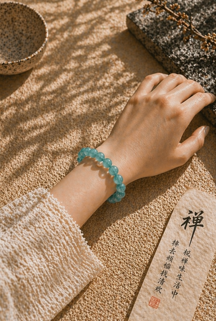 Natural Kyanite Bracelet - 10mm