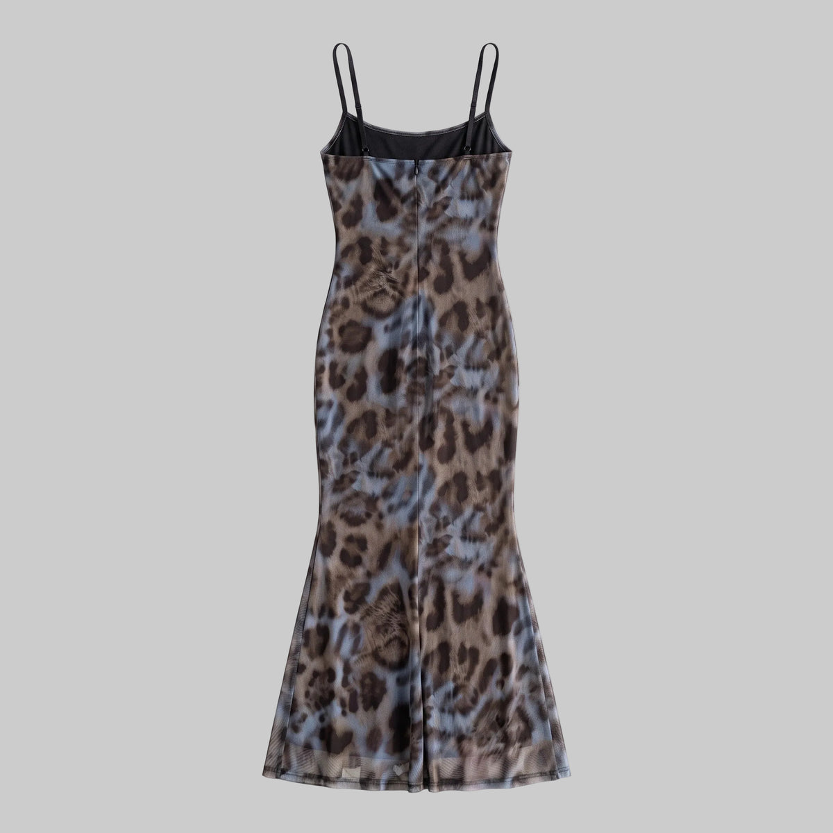 Selene Lace Leopard Maxi Dress