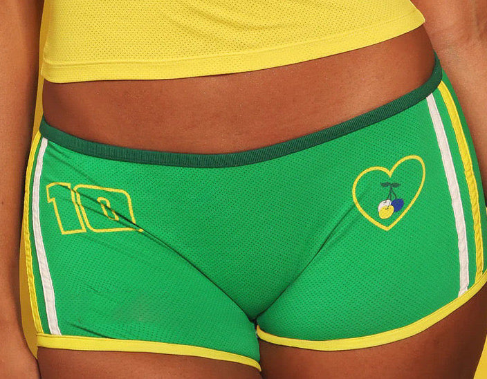 World Cup Brazil Crop Top Set