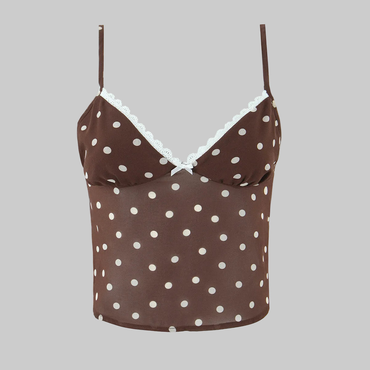 Mathilde French Vintage Polka Dot Two-Piece Set