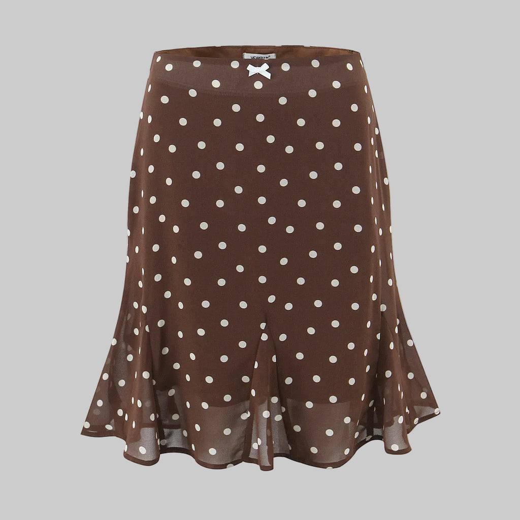 Mathilde French Vintage Polka Dot Two-Piece Set