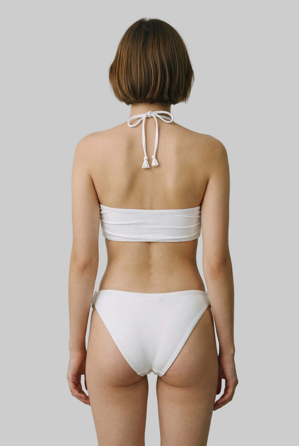 Sweet Chiffon Rose Bikini Set