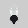 Midnight Serene Minimalist Swimsuit