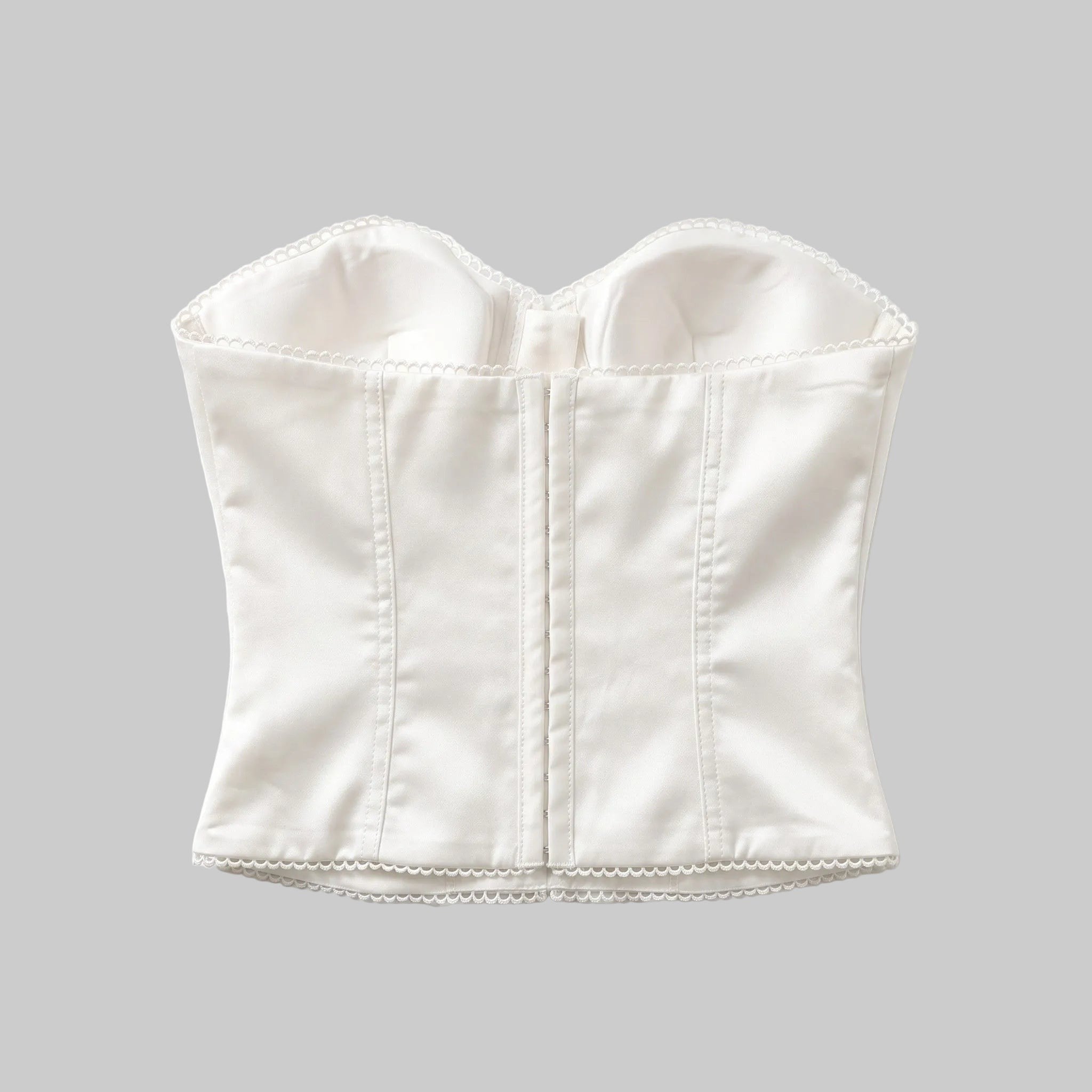 Bridgerton Silk Blend Lace Bustier