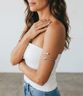 Fluid Teardrop Upper Arm Cuff