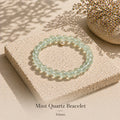 Mint Quartz Wearing - 8.6mm