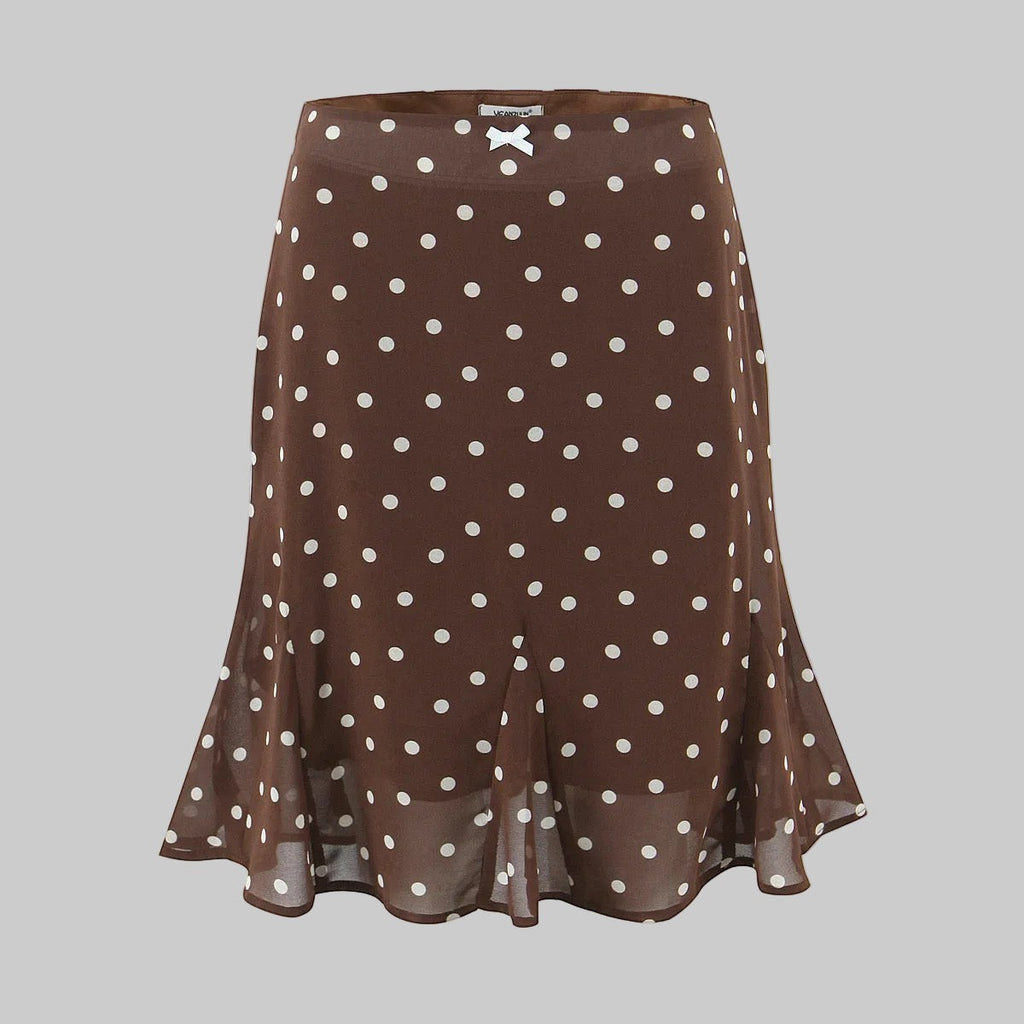 Mathilde French Vintage Polka Dot Two-Piece Set