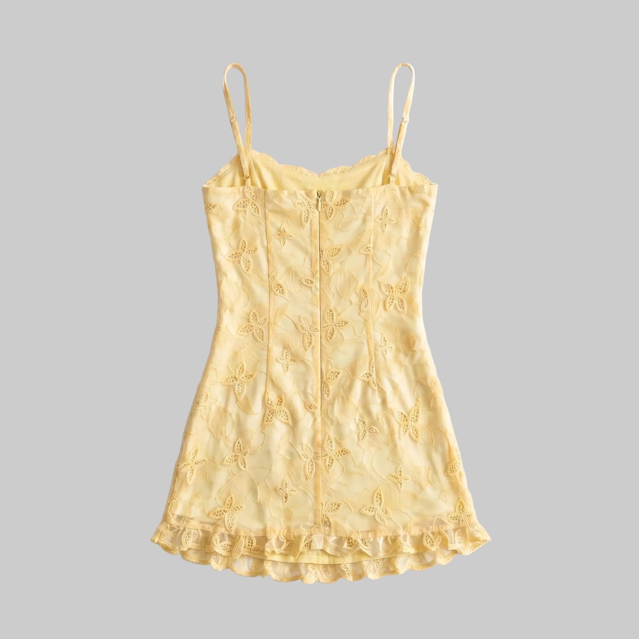 Y2K Edgy Coquette Graphic Lace Mini Dress