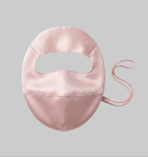 Blush 19 Momme Silk Sun Mask